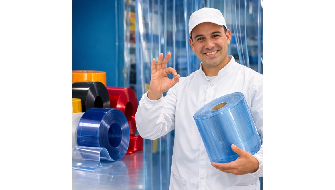 Cortinas de lamas de PVC: qué son, tipos de cortinas de lamas y aplicaciones